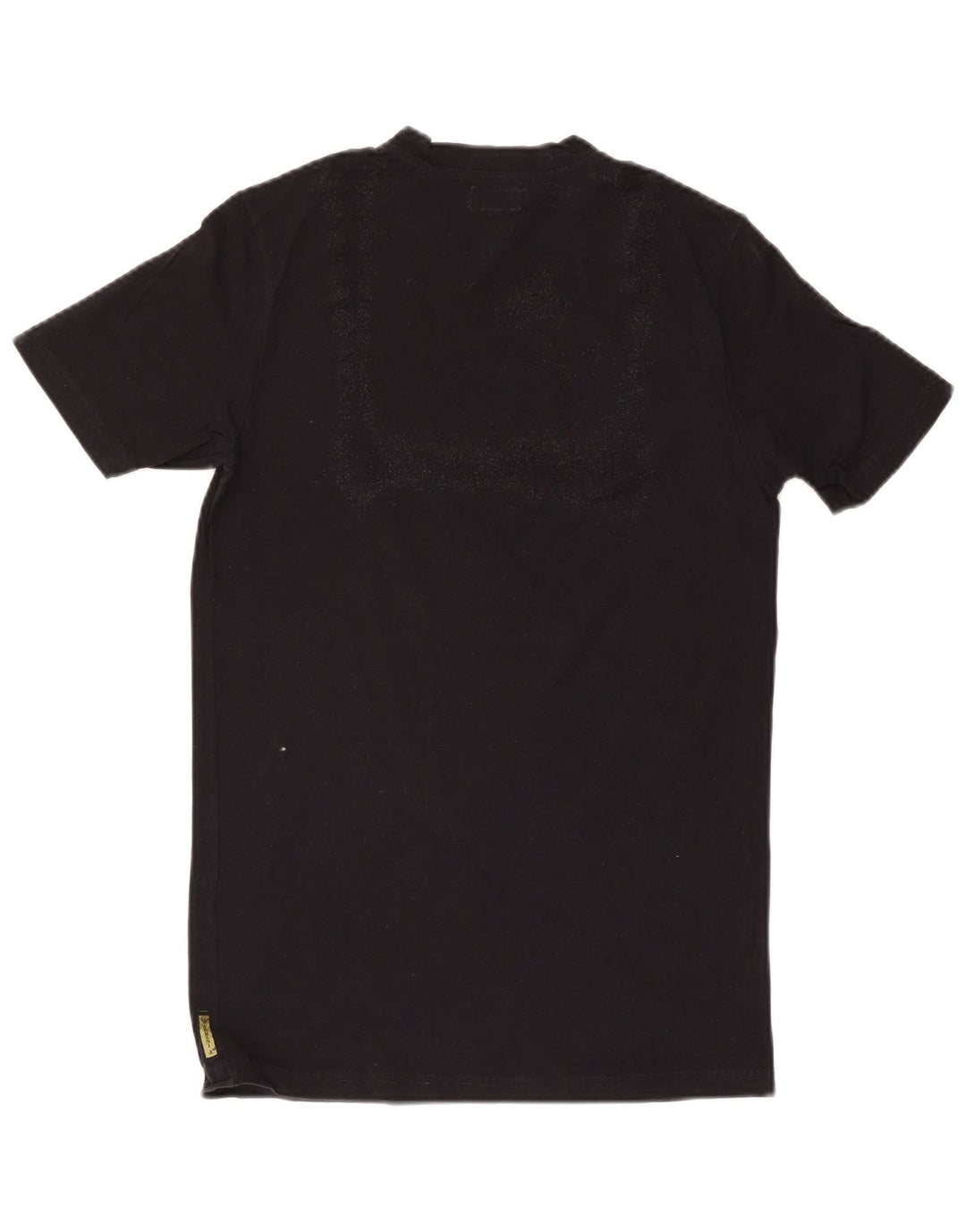 Armani Jeans Herre grafisk T-shirt Top Medium Sort