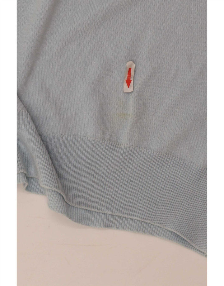 Les Copains Herre Crew Neck Jumper Sweater IT 46 Small Blue