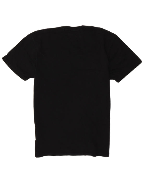 Vans Herre Classic Fit Grafisk T-Shirt Top Medium Sort Bomuld