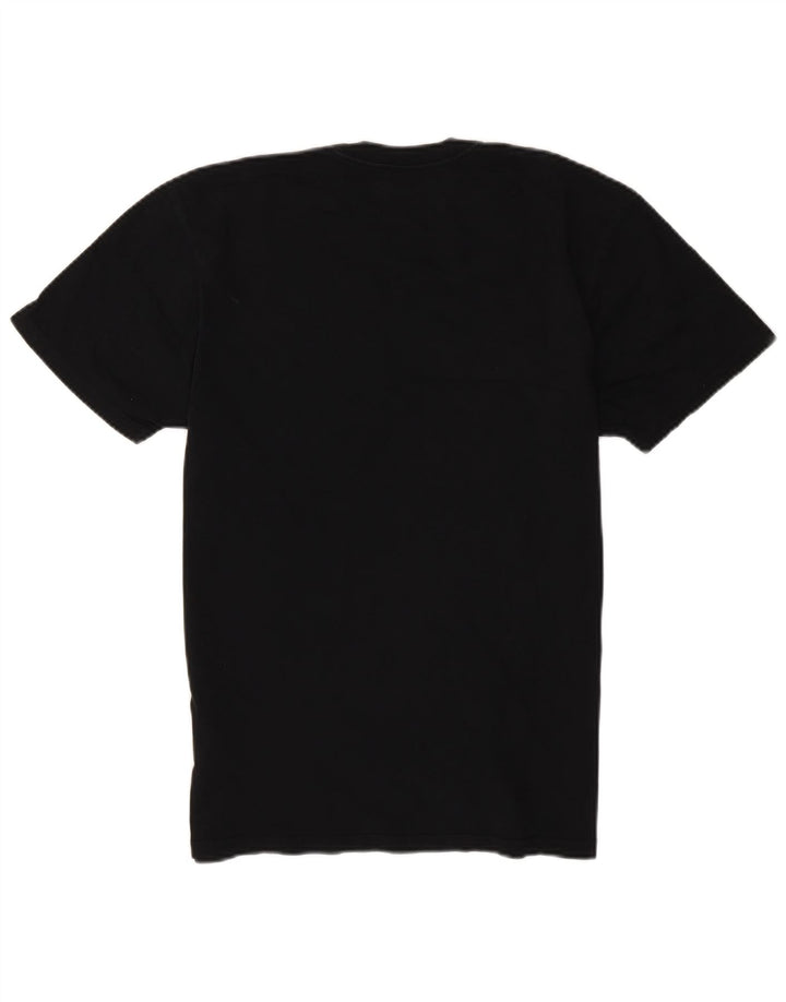 Vans Herre Classic Fit Grafisk T-Shirt Top Medium Sort Bomuld