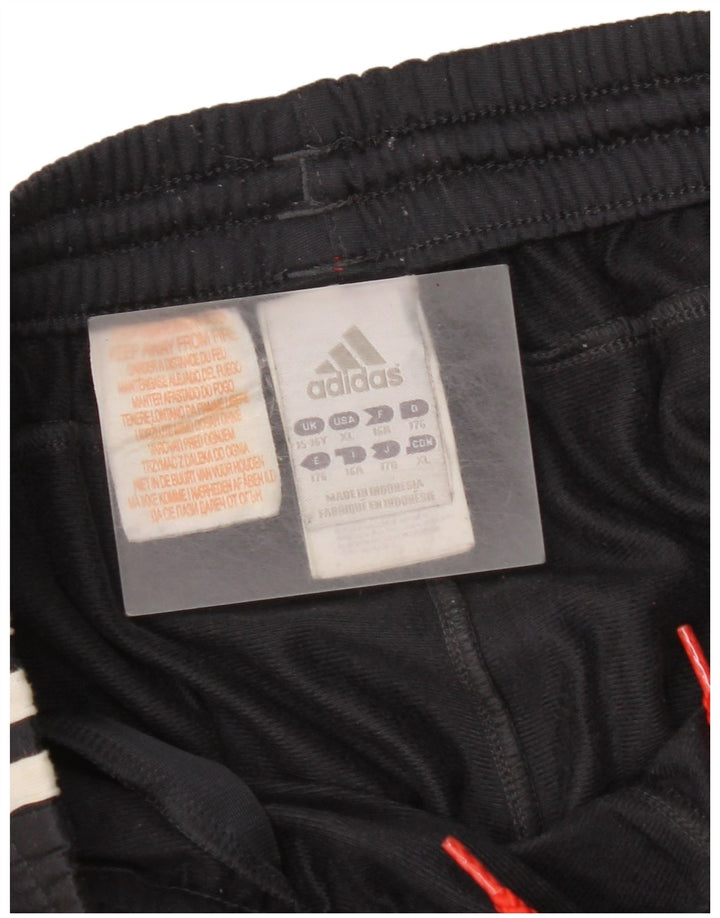 Adidas Træningsdragtsbukser til drenge 15-16 år Marineblå Colourblock Polyester