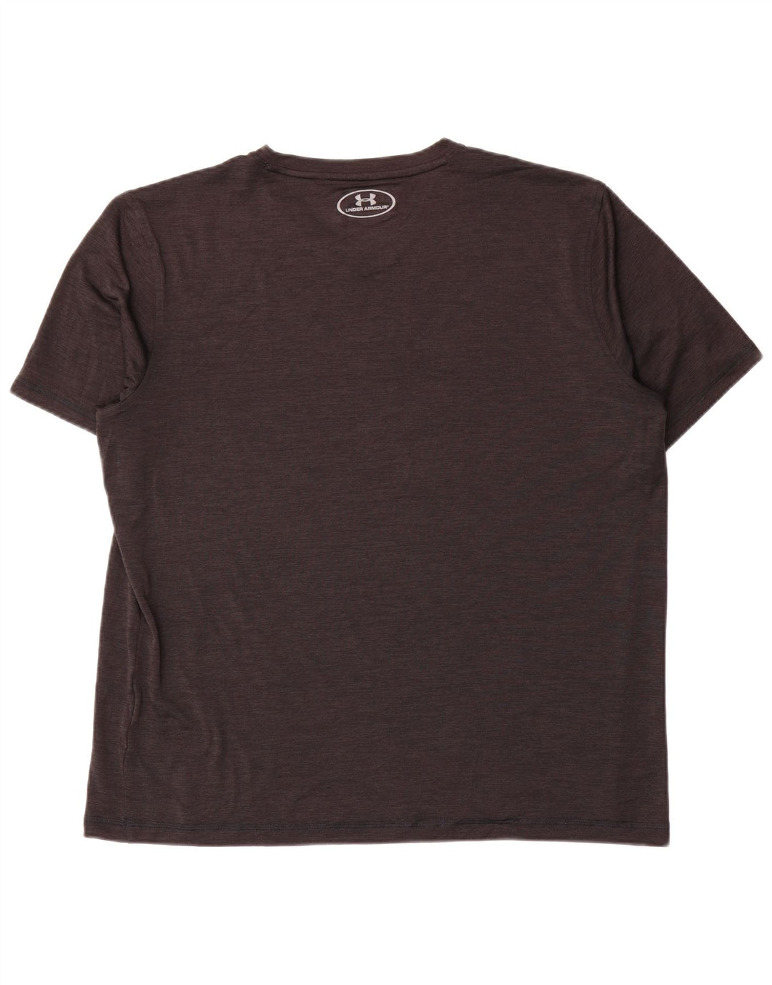 Under Armour Herre Kortærmet T-Shirt Top Stor Sort Flecked