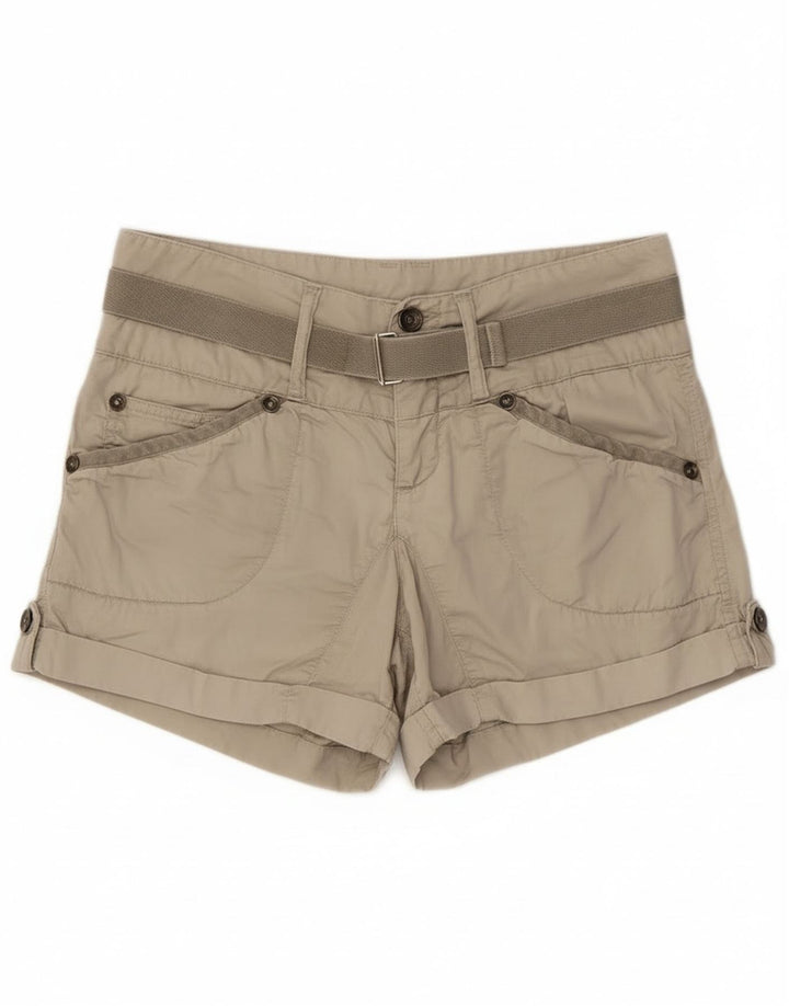 Liu Jo Shorts til kvinder W29 Medium Beige Bomuld