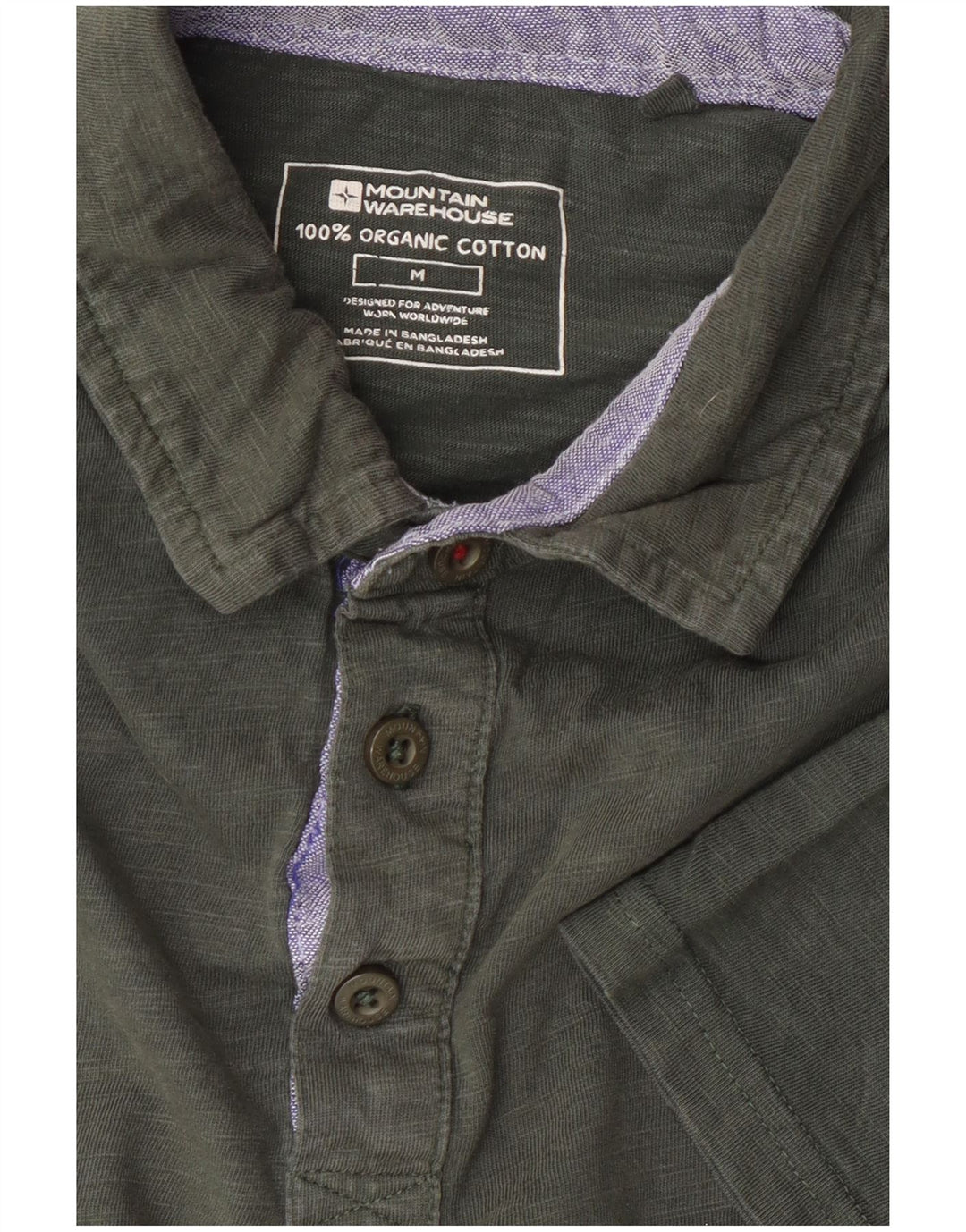 Mountain Warehouse Herre poloshirt Medium Khaki Bomuld
