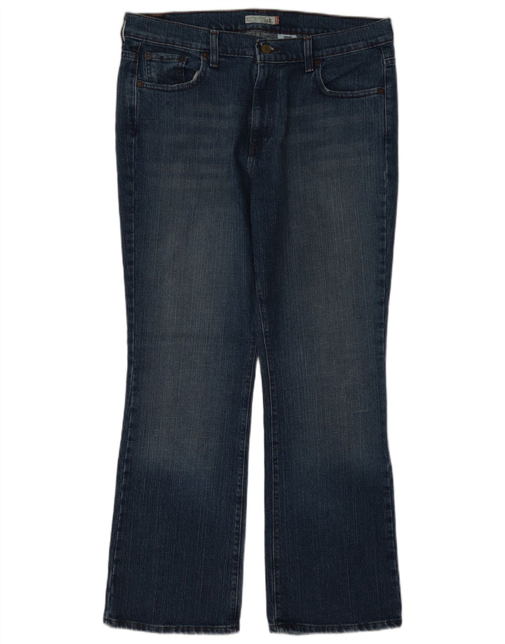 Levi's Dame 515 Bootcut Jeans US 14 XL W36 L30 Blå Bomuld