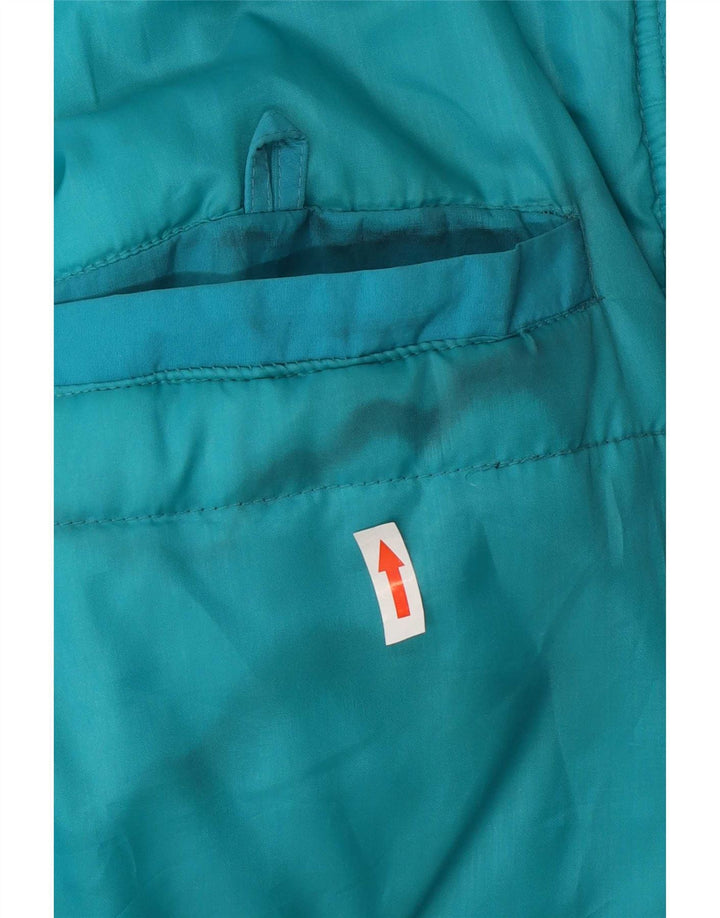 Brugi Skijakke med hætte til mænd UK 40 Large Blue Colourblock
