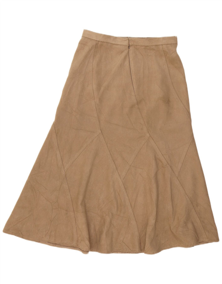Marks & Spencer Trompetnederdel til kvinder UK 14 Large W32 Brown Polyester