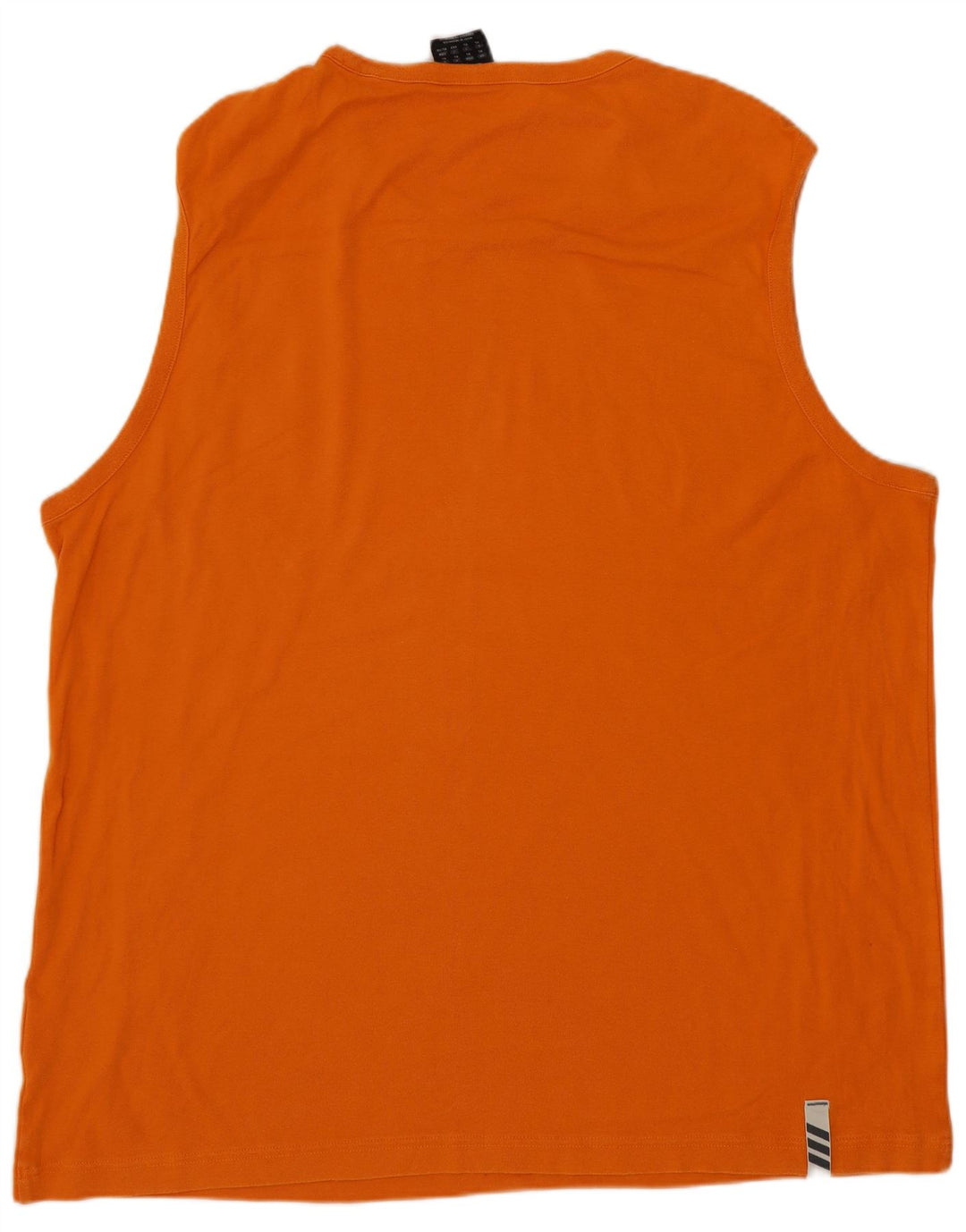 Adidas Herre Grafisk Vest Top XL Orange Bomuld