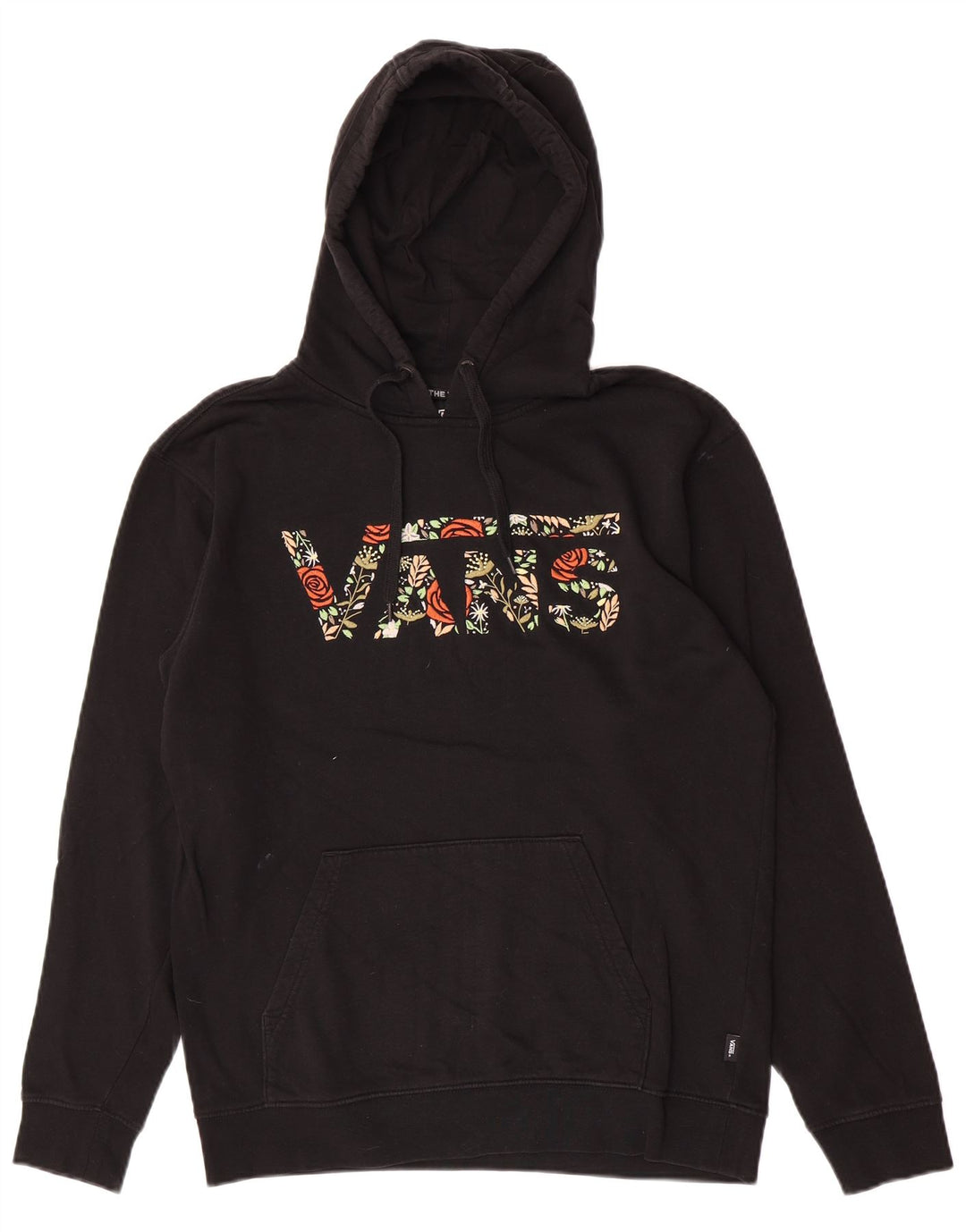 Vans Grafisk hættetrøje til mænd mellem sort bomuld