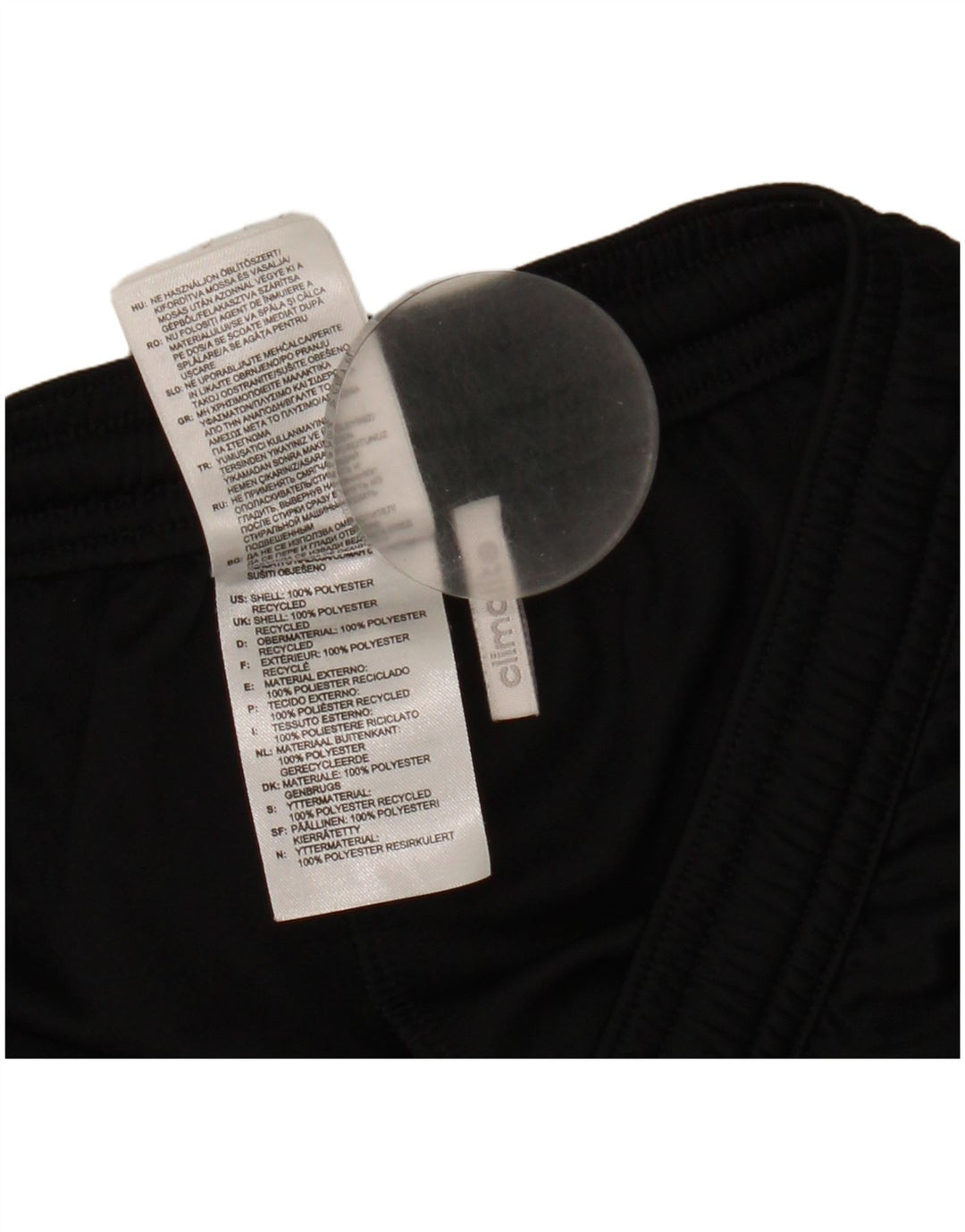 Adidas Herre Climalite Sportshorts Small Black Colourblock Polyester