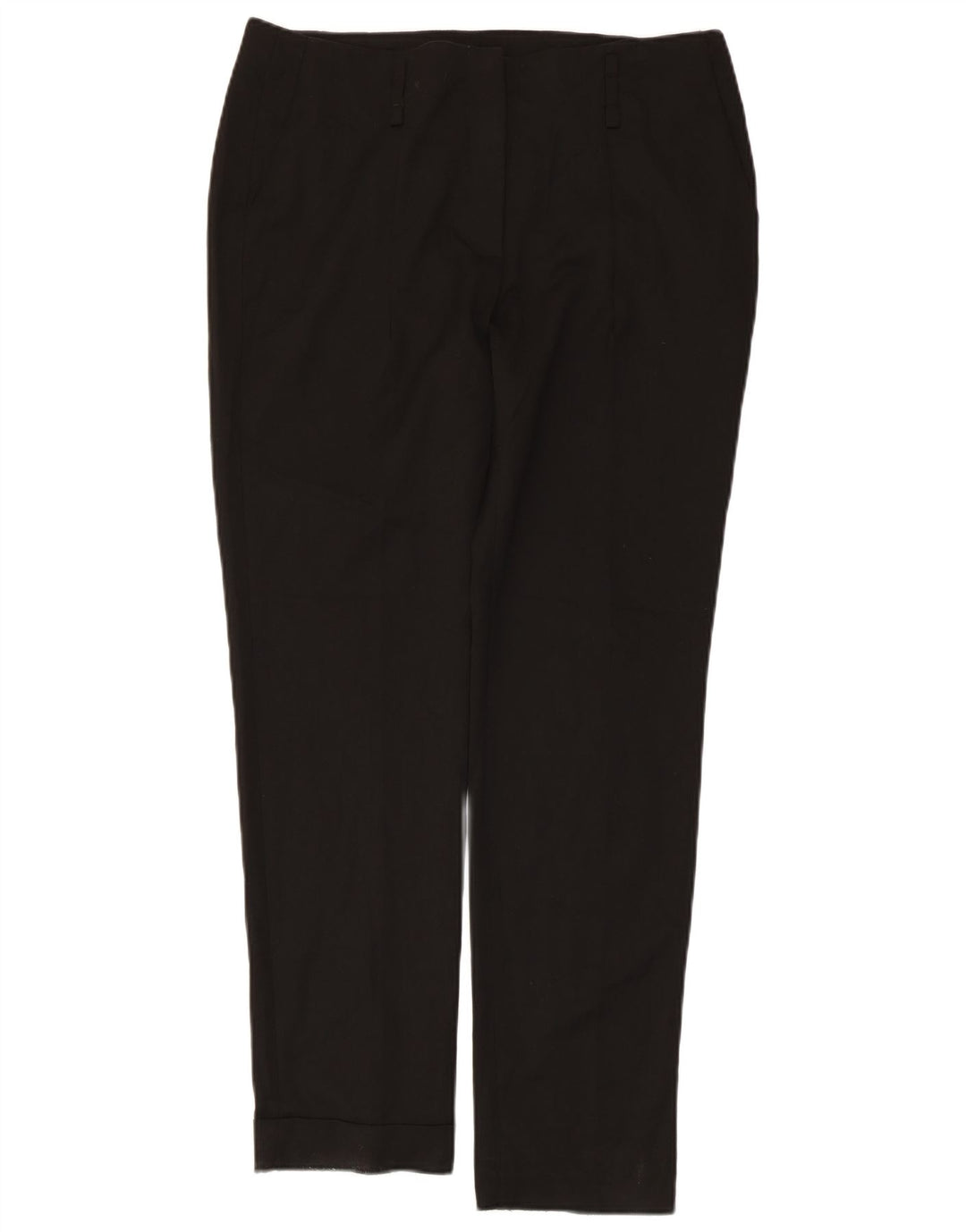 Zara Dame Slim Chino Bukser Large W34 L30 Sort