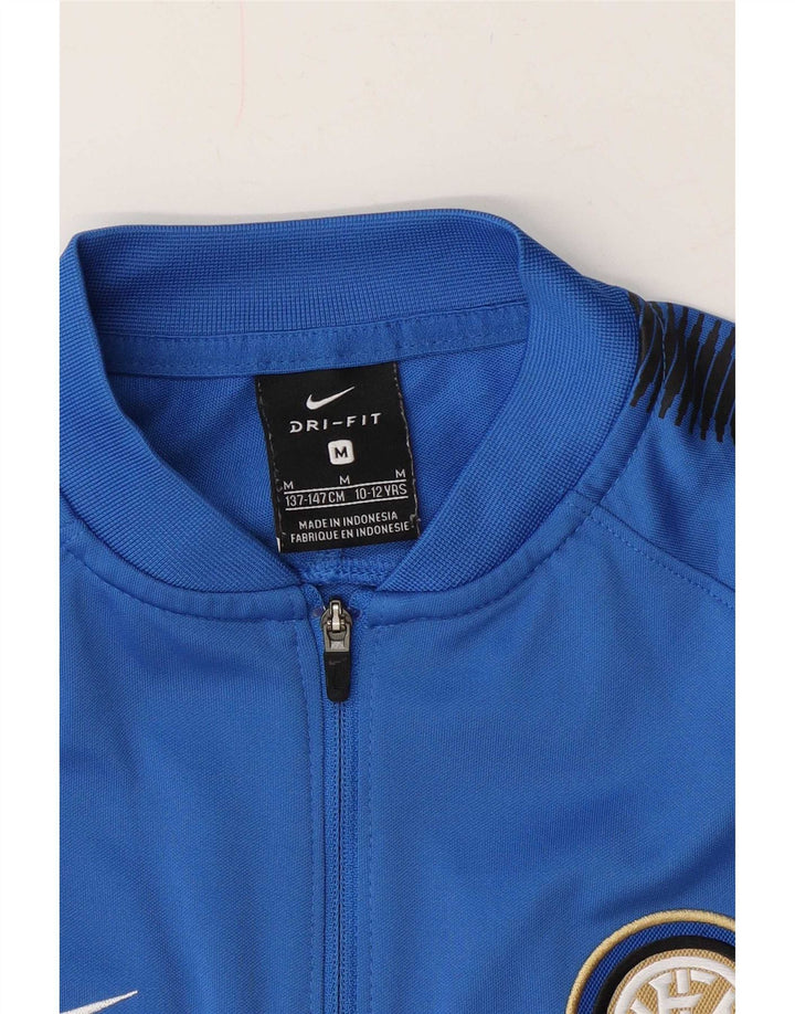 Nike Boys Inter Milan træningsdragt topjakke 10-11 år Medium Blue