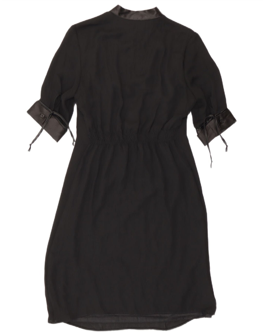 Benetton Womens Sheath Dress UK 6 XS Sort Polyester