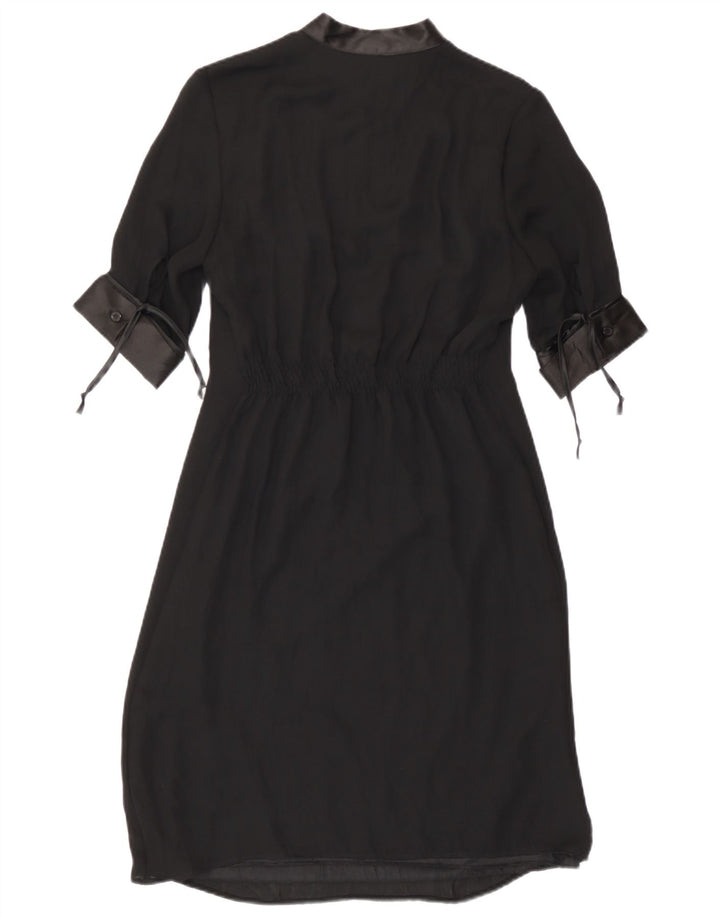 Benetton Womens Sheath Dress UK 6 XS Sort Polyester