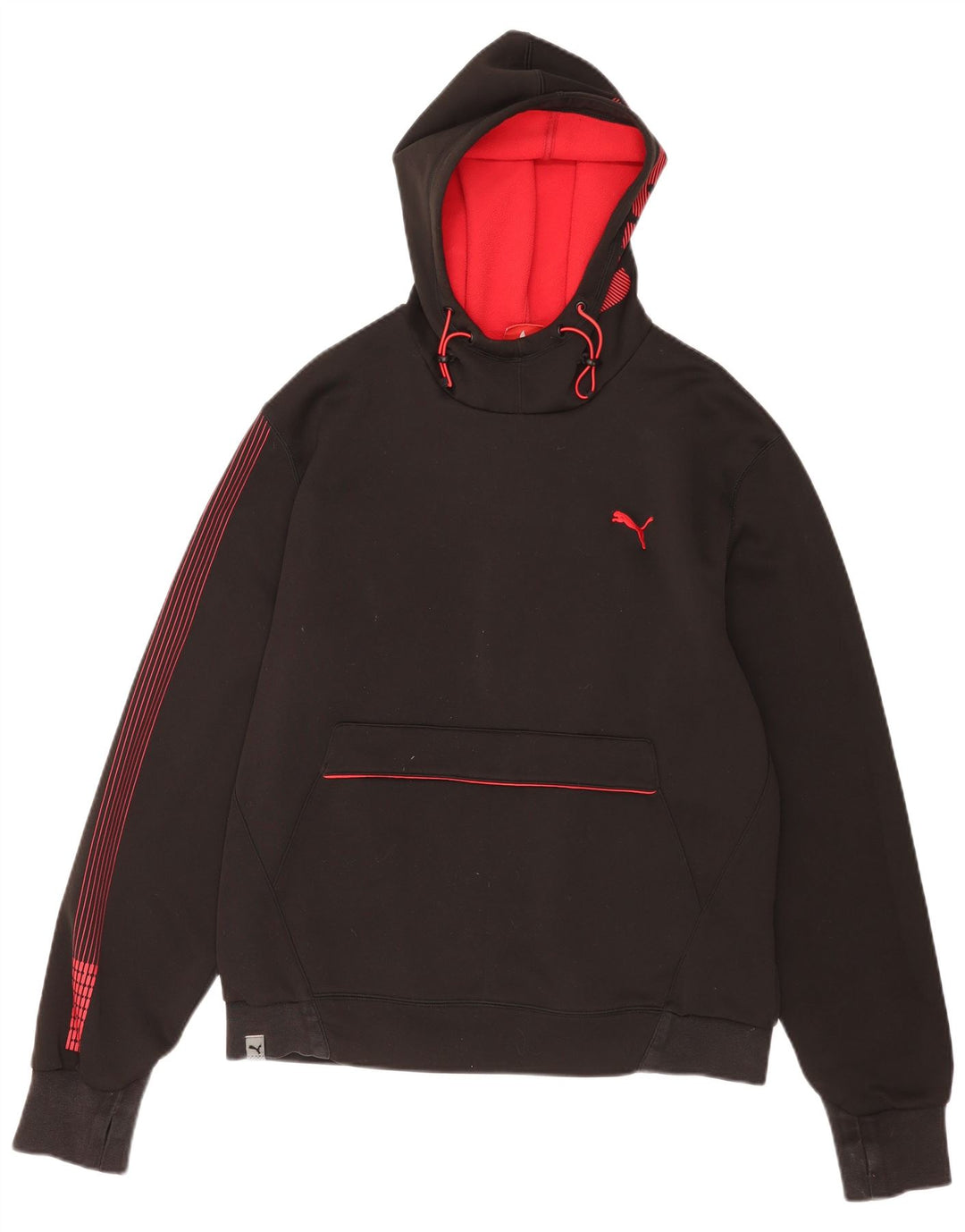 Puma Herre Hættetrøje Jumper Stor Sort Colourblock Polyester