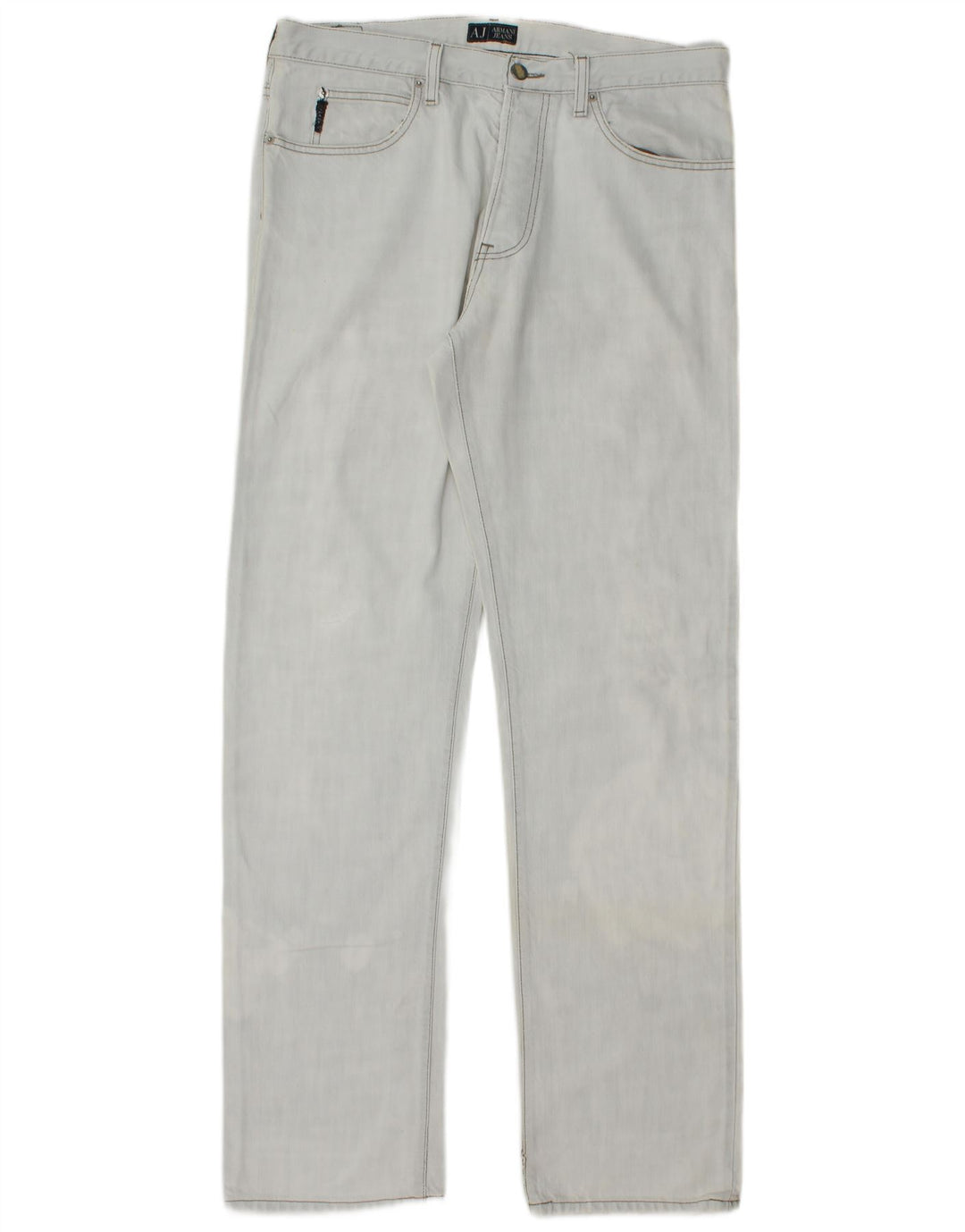Armani Straight Jeans til mænd W34 L34 Blå