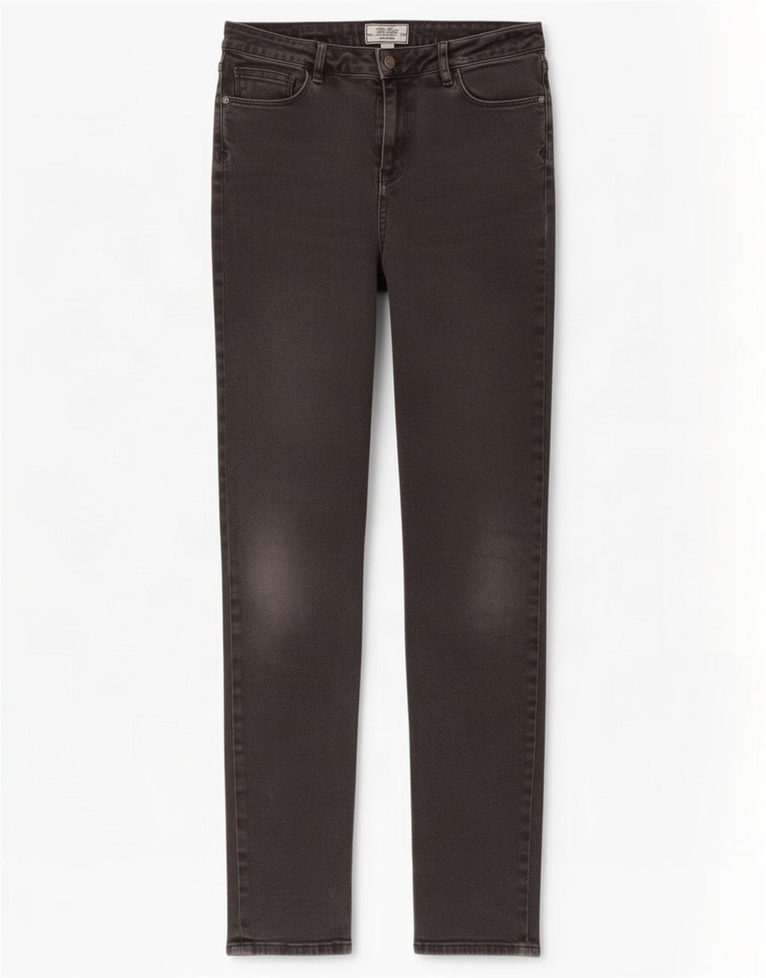 Fat Face Dame Slim Jeans UK 12 Medium W30 L29 Grå