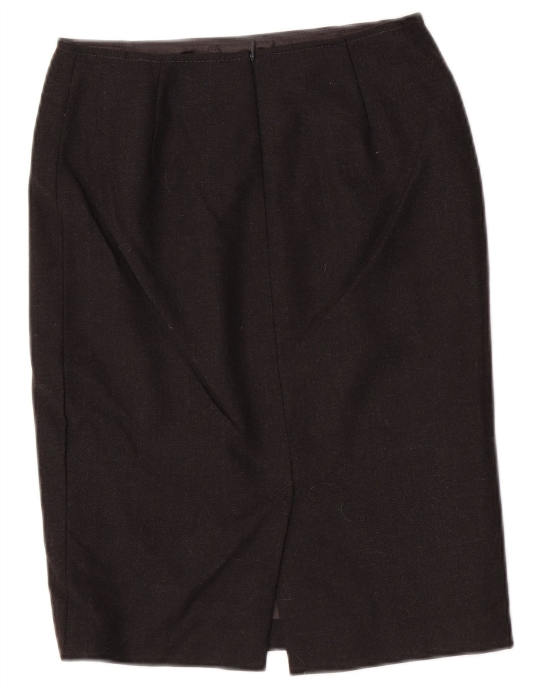 Luisa Spagnoli Dame Pencil Skirt IT 42 Medium W26 Grey Virgin Wool