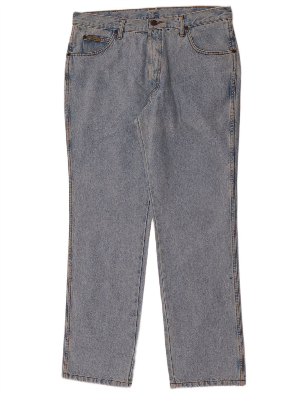 Wrangler Straight Jeans til mænd W36 L30 blå bomuld