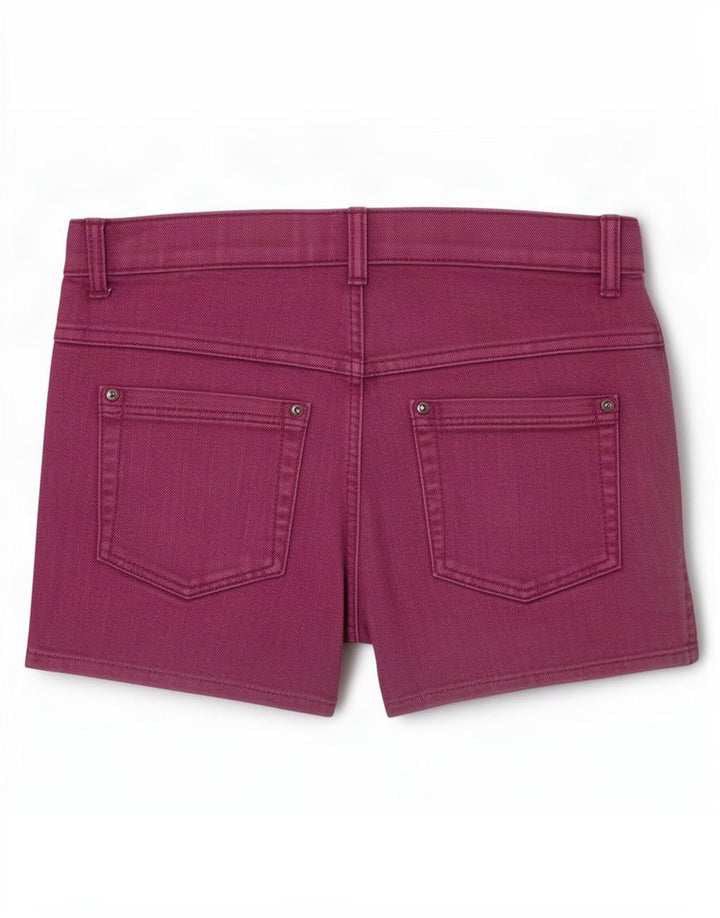 Benetton Dame denim Shorts Medium W28 Lilla