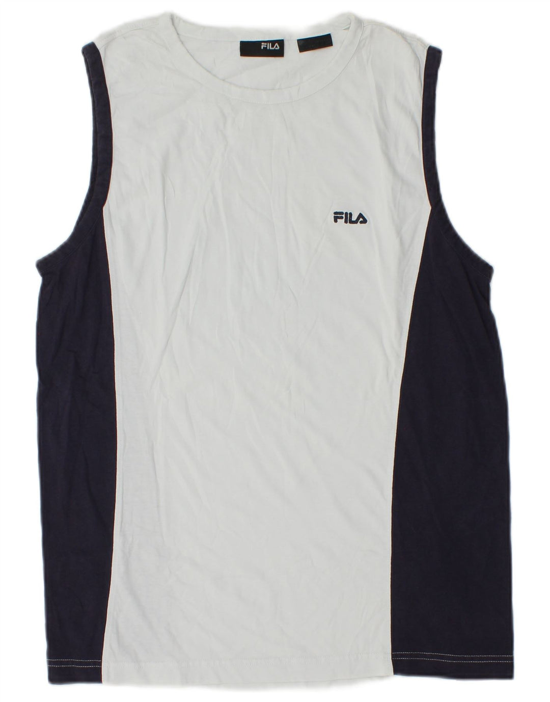 Fila Herrevest Top Small White Colourblock