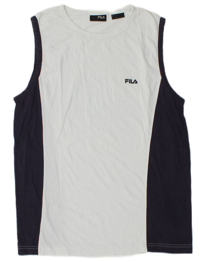 Fila Herrevest Top Small White Colourblock