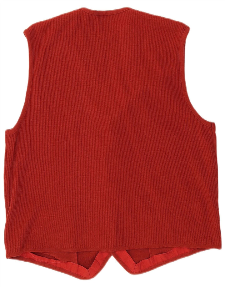 Valentino Herrevest Medium Rød Merinould