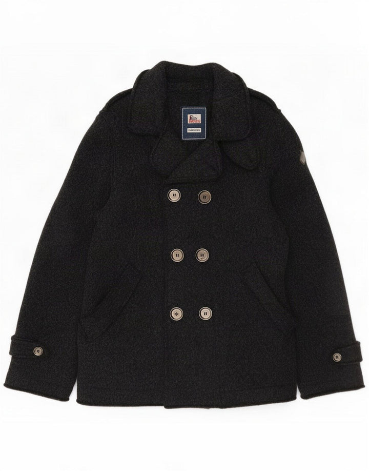 Roy Rogers Herre Ærtefrakke IT 48 Medium Grey Wool