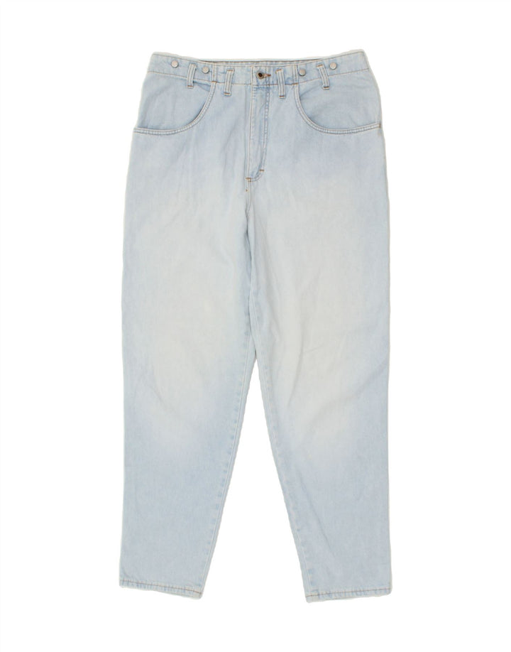 VINTAGE Womens Tapered Jeans EU 40 Medium W34 L29 Blue Cotton Vintage Vintage and Second-Hand Vintage from Messina Hembry 