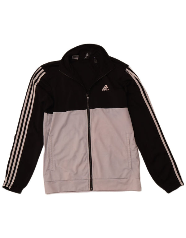 ADIDAS Træningsdragt til mænd, topjakke UK 40/42 Medium Black Colourblock