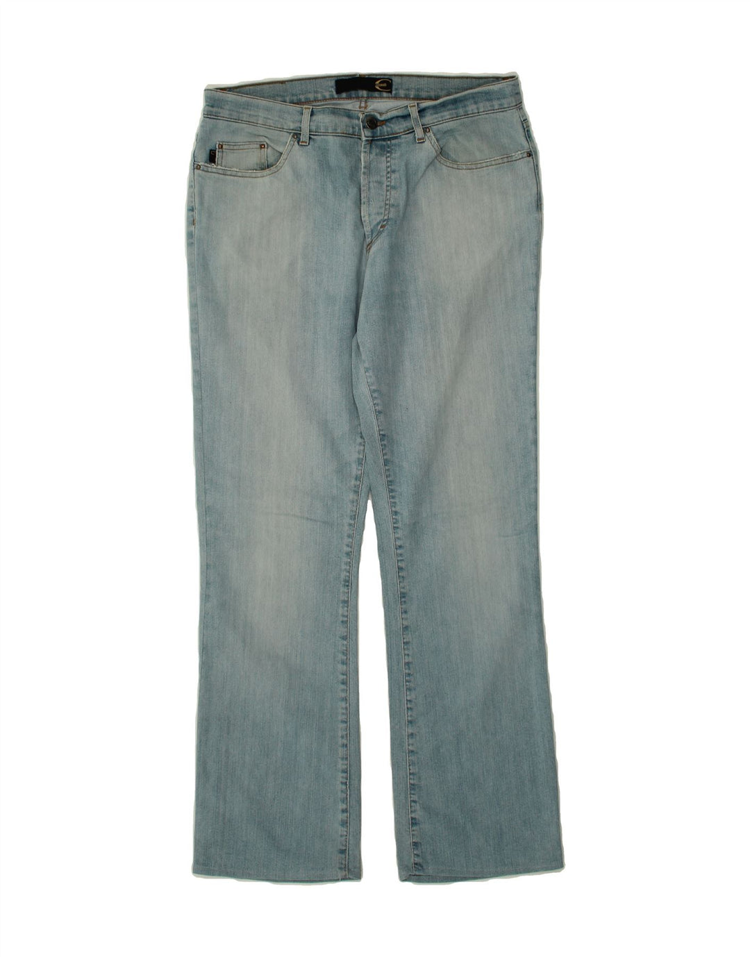 JUST CAVALLI Womens Bootcut Jeans W32 L29  Blue Vintage Just Cavalli and Second-Hand Just Cavalli from Messina Hembry 