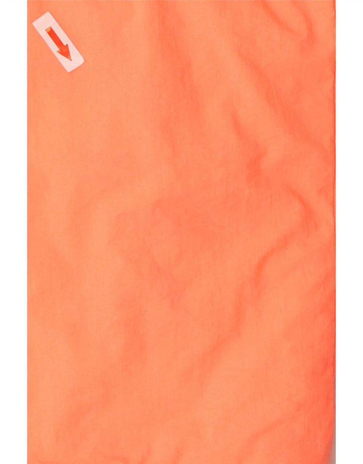 Fila Dame Hætte Oversized Polstret Frakke IT 44 Medium Orange Polyamid