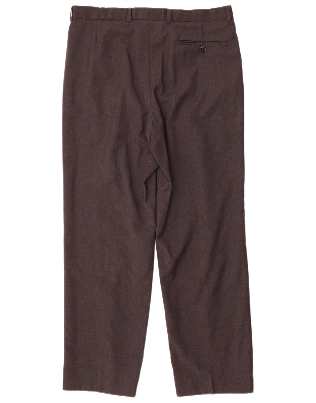 Marks & Spencer Herre Pegged Suit Bukser W34 L29 Grå Uld