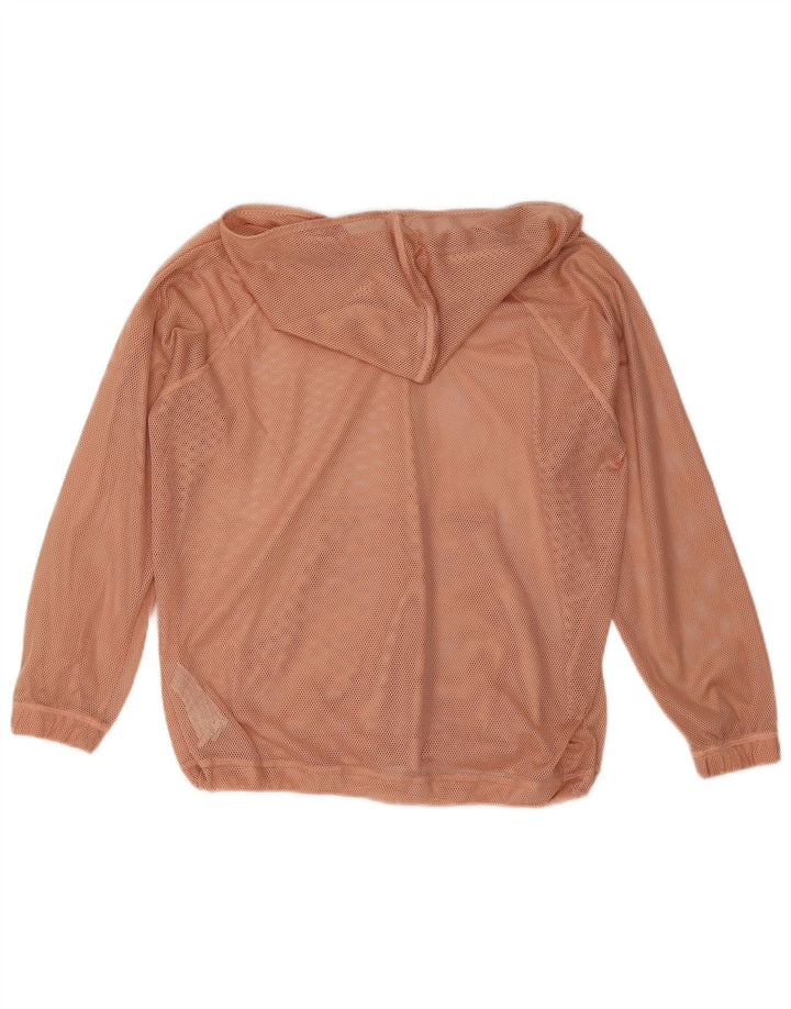 Zara Dame Oversized Hættetrøje Træningsdragt Topjakke UK 10 Small Pink