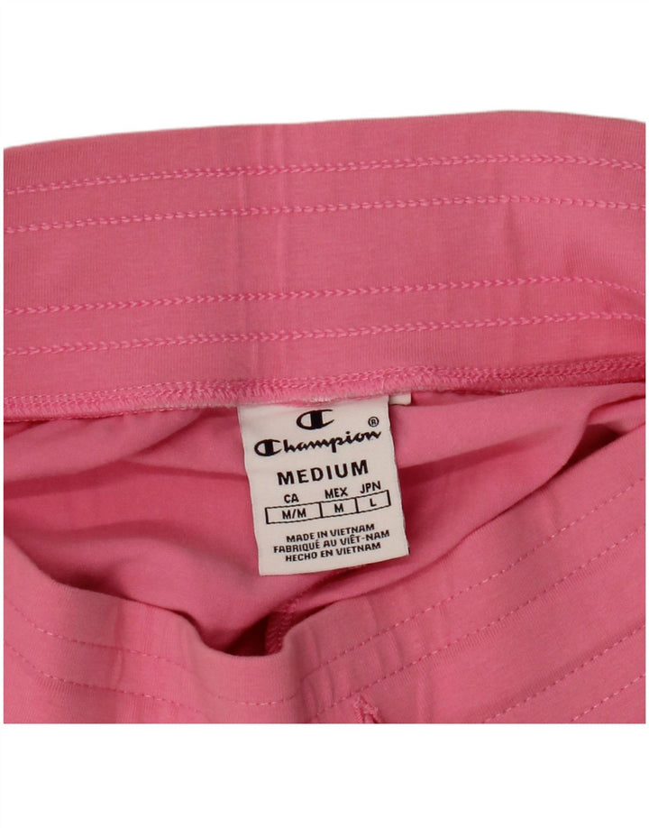 Champion Womens træningsdragt Bukser Joggers UK 14 Medium Pink
