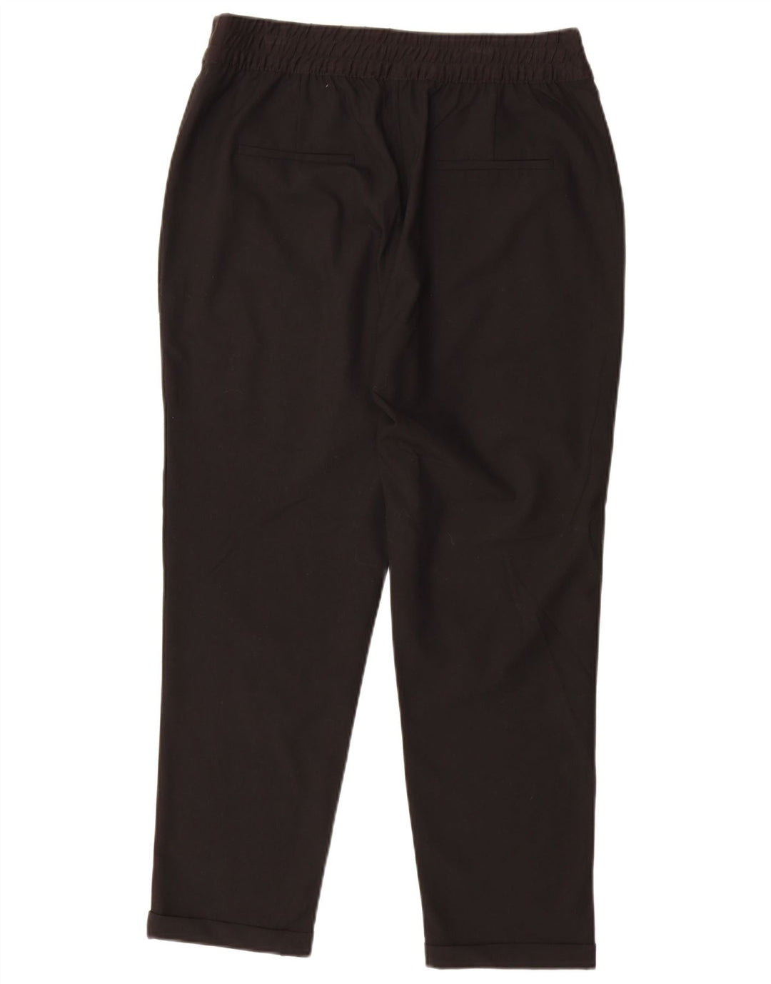 Zara Dame Slim Casual Bukser Large W30 L27 Sort