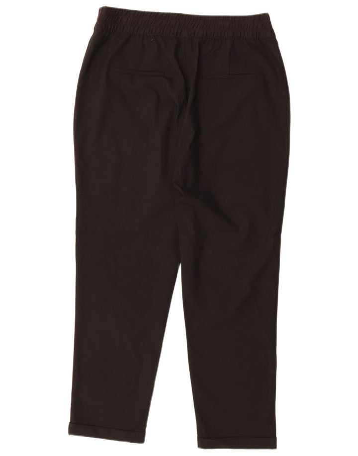 Zara Dame Slim Casual Bukser Large W30 L27 Sort