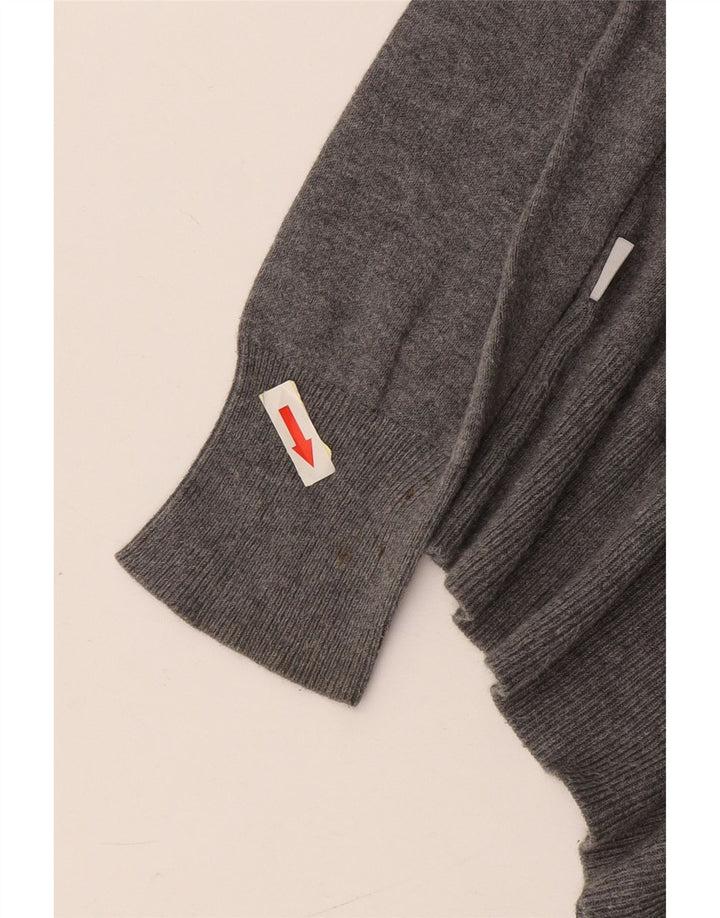 Fila Herre Boat Neck Jumper Sweater Lille Grå Bomuld