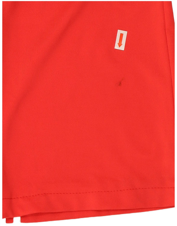 Adidas Dame Flare træningsdragt Bukser UK 8 Small Red