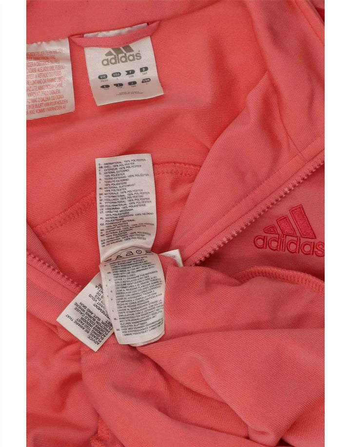 Adidas Pige Træningsdragt Topjakke 13-14 År Pink Polyester
