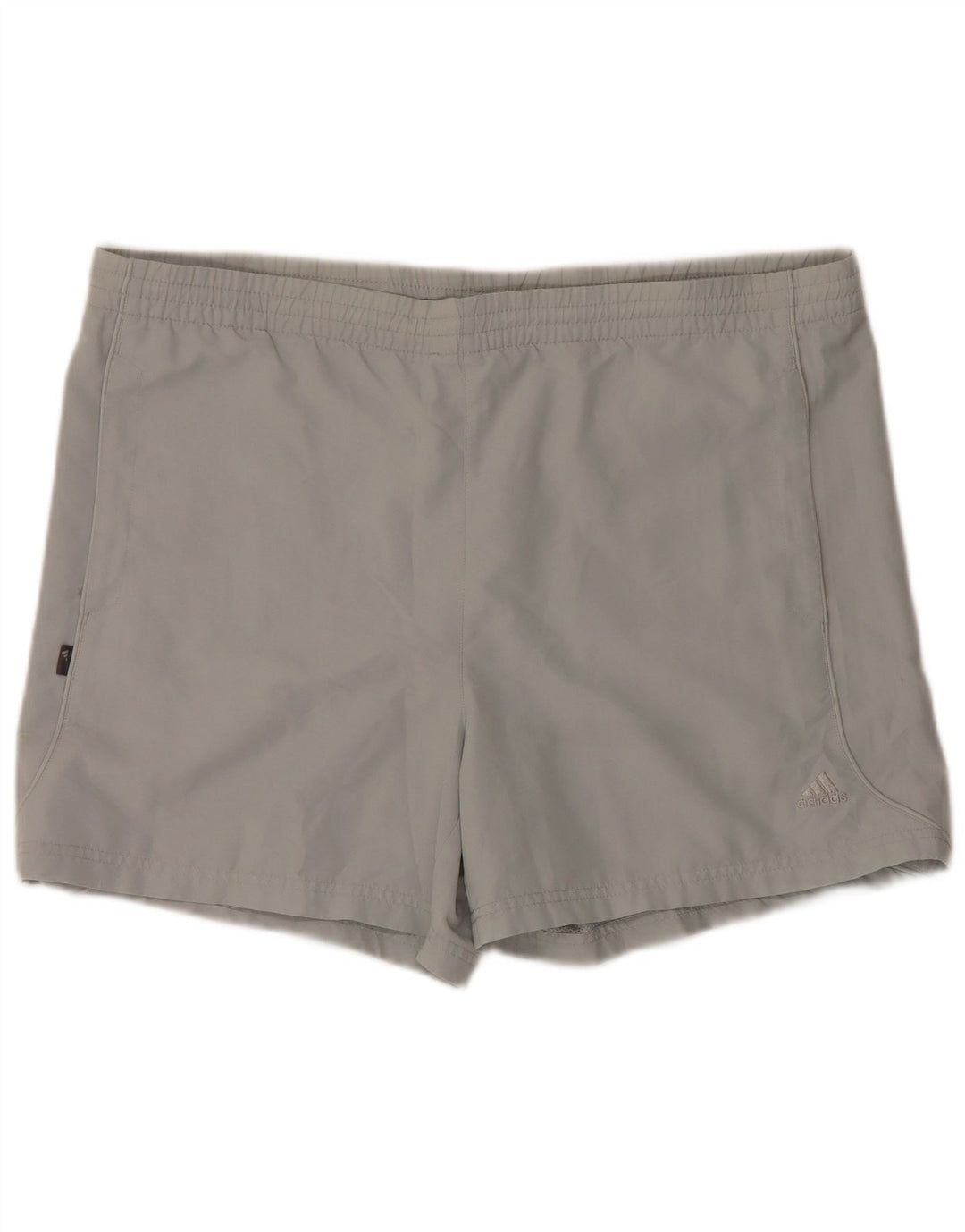 Adidas Badeshorts til mænd, store grå polyester