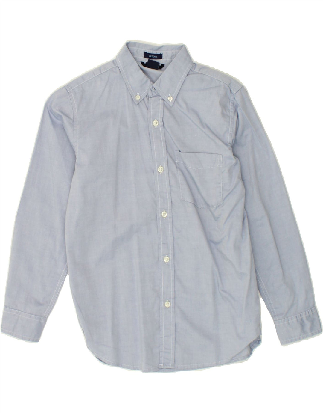GAP Boys Oxford Shirt 10-11 Years Blue Cotton Vintage Gap and Second-Hand Gap from Messina Hembry 