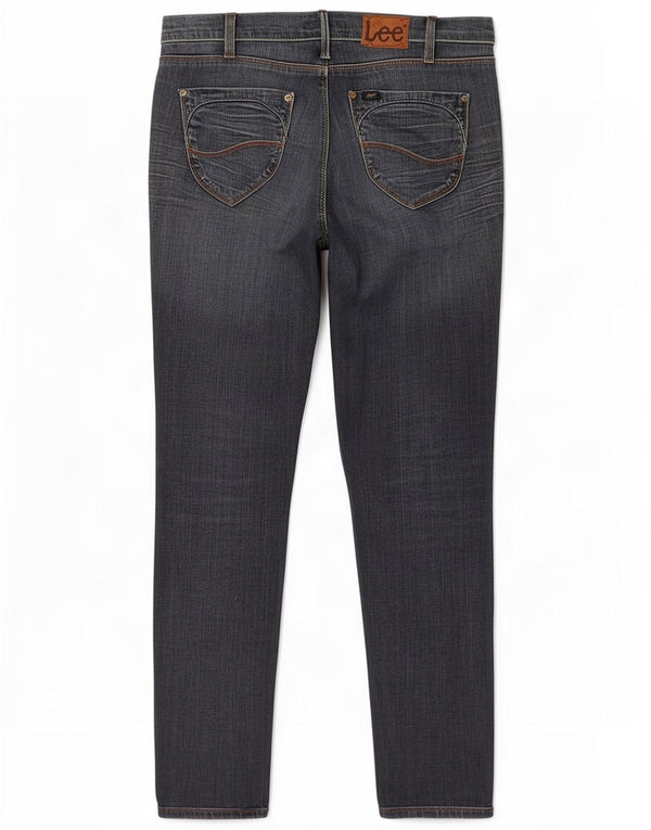 Lee Dame Lynn Narrow Slim Jeans W32 L33 Marineblå Bomuld
