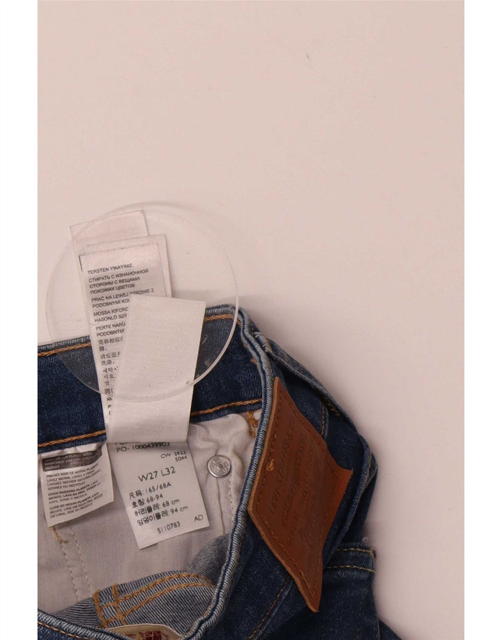 Levi's Dame 726 Flared Jeans W27 L32 Blå Bomuld