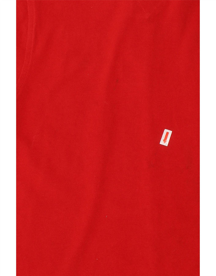 TOMMY HILFIGER Grafisk poloskjorte til drenge 6-7 år rød bomuld