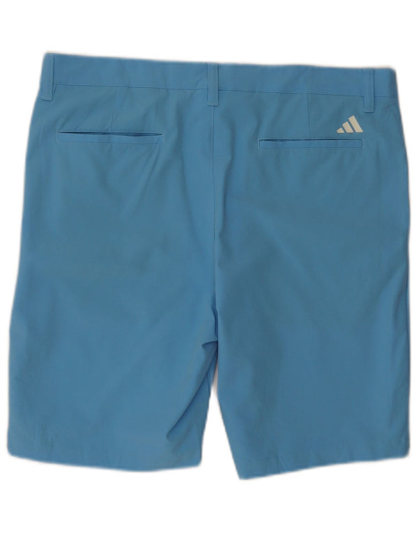 Adidas Chino Shorts til mænd W34 Large Blue Polyester