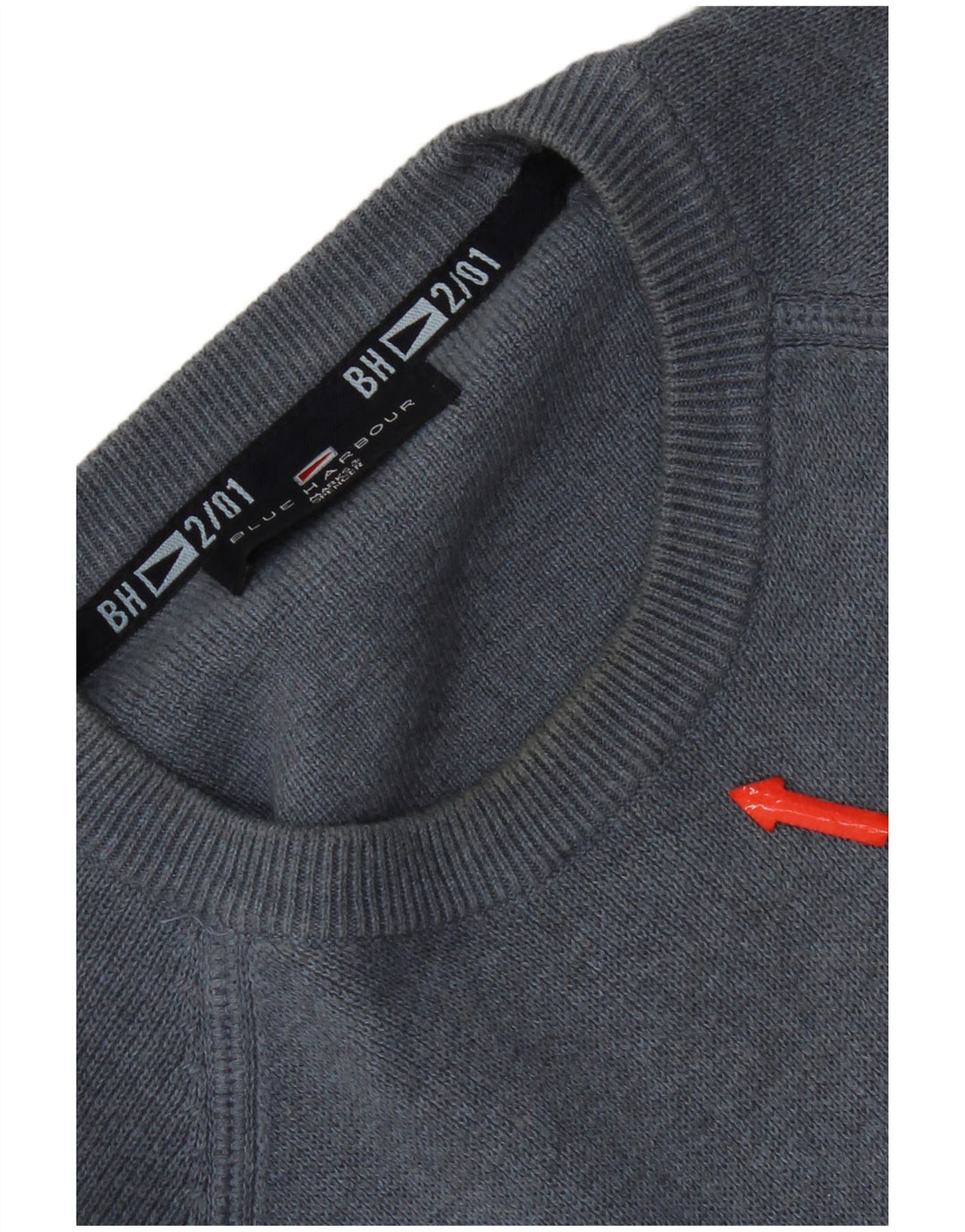Marks & Spencer Herre Blue Harbor Crew Neck sweater Medium Blue