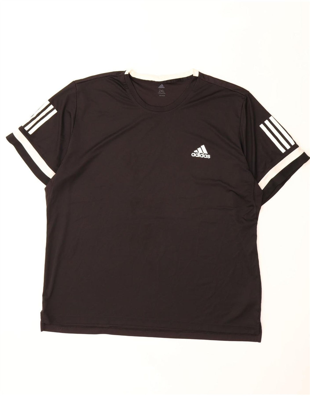 ADIDAS Herre Climacool T-Shirt Top 2XL Sort Polyester