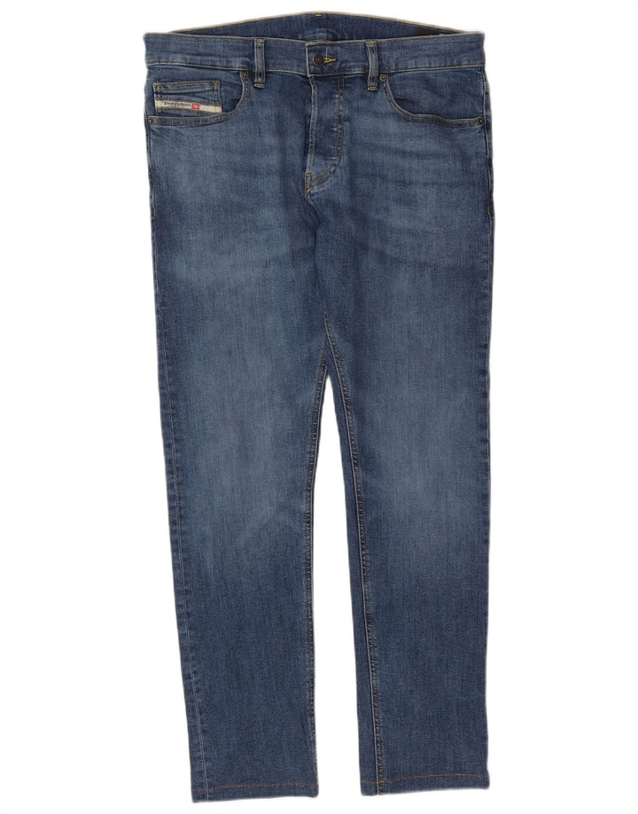 Diesel Herre Slim Jeans W33 L30 Blå Bomuld