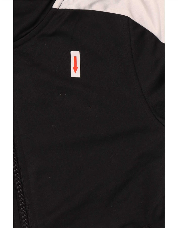 Puma Træningsdragt Topjakke til drenge 7-8 år Lille Sort Colourblock Polyester